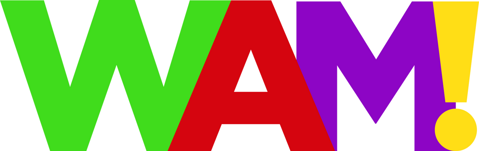 Wam Text WAM! Logo (2014) by yellowpen2009 on DeviantArt