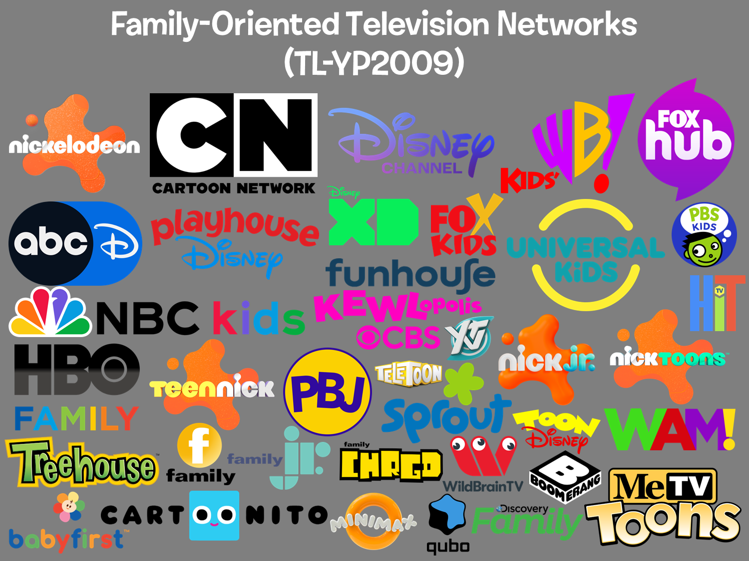 Family-Oriented Television Networks (TL-YP2009) by yellowpen2009 on ...