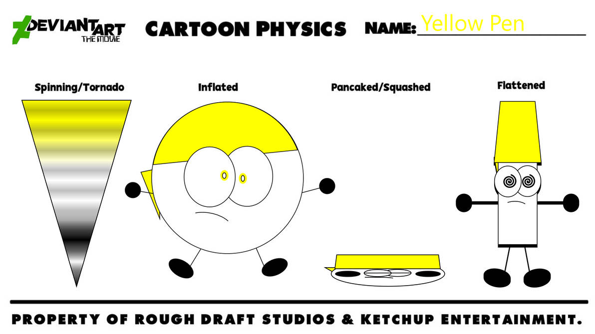DATM - Yellow Pen's Cartoon Physics by yellowpen2009 on DeviantArt