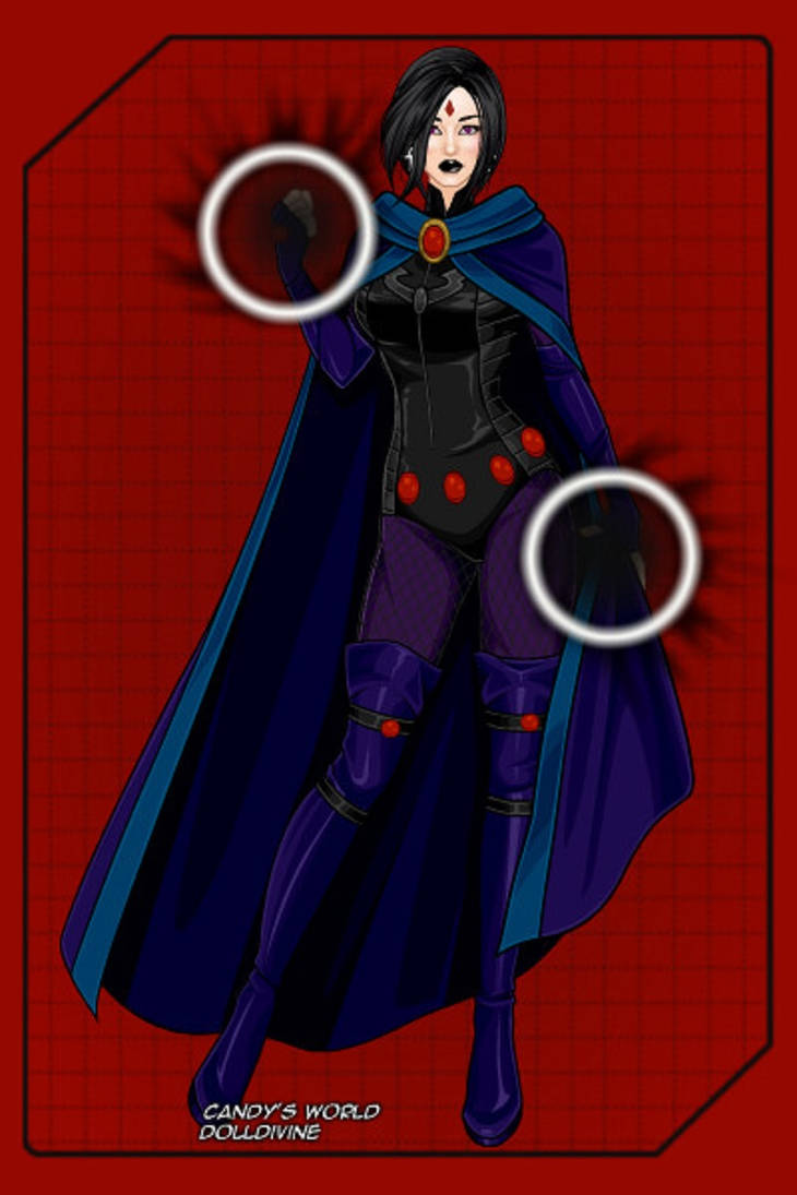 X-Girl-Doll-Divine-portrait-Raven by jalen808 on DeviantArt