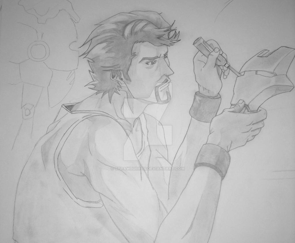 Tony Stark - Anime Version by Strawburri15 on DeviantArt Tony Stark - Anime Version by Strawburri15 on DeviantArt