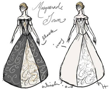 Masquerade Gown Designs