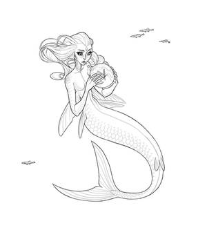 Sketch Dailies Mermaid