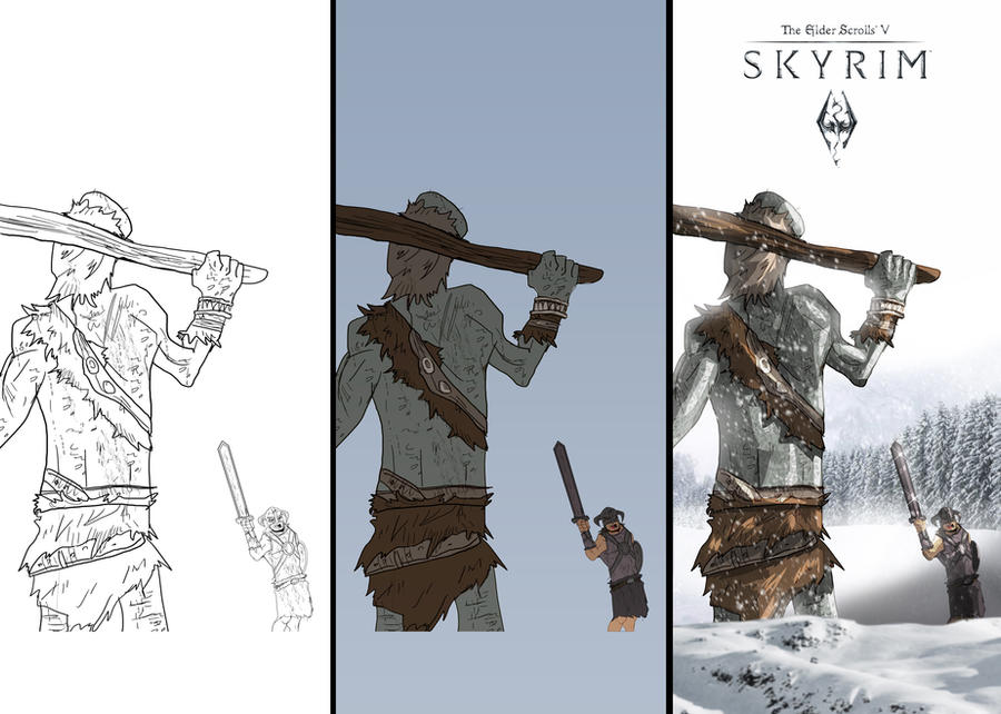 Skyrim Color Script Skyrim color process by Gerardogarciaro on DeviantArt