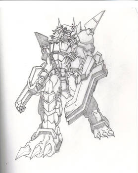 Blackwargreymon X