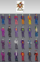 ALL the Jokers by clinteast