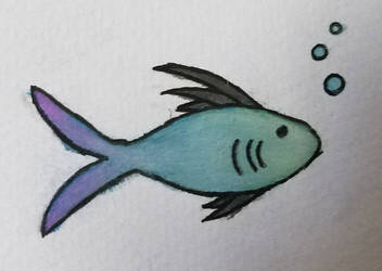 Watercolor Fish