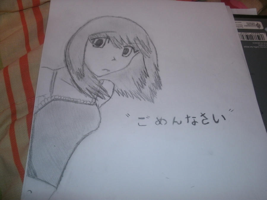 Anime sad face girl by xochisakixo on DeviantArt