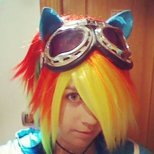 Rainbow dash cosplay