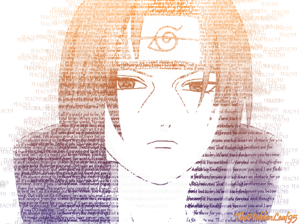 Itachi text photo