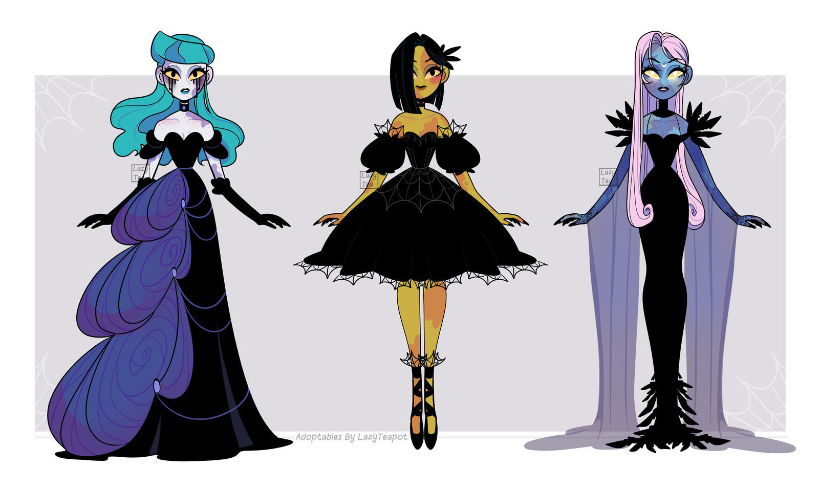 CLOSED Monster Darling Adopt Batch 4 by LazyTeapot on DeviantArt