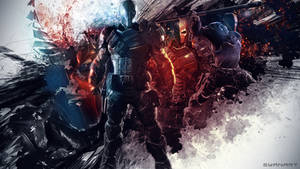 Batman Arkham Origins DeathStroke Wallpaper