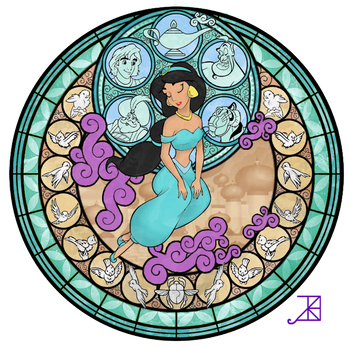 Stained Glass: Jasmine -Take 2-