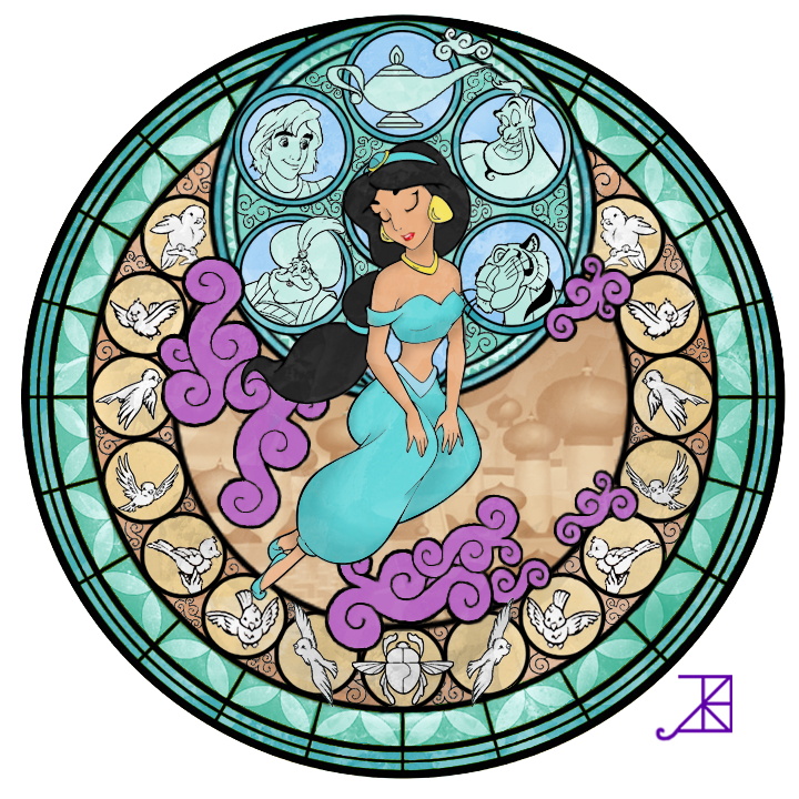 Stained Glass: Jasmine -Take 2-