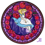Stained Glass: Alice