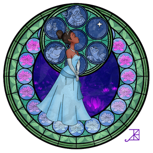 Stained Glass: Tiana