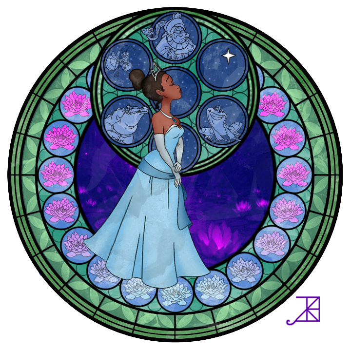 Stained Glass: Tiana