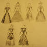 Gowns4thePumpkinQueen Sketches