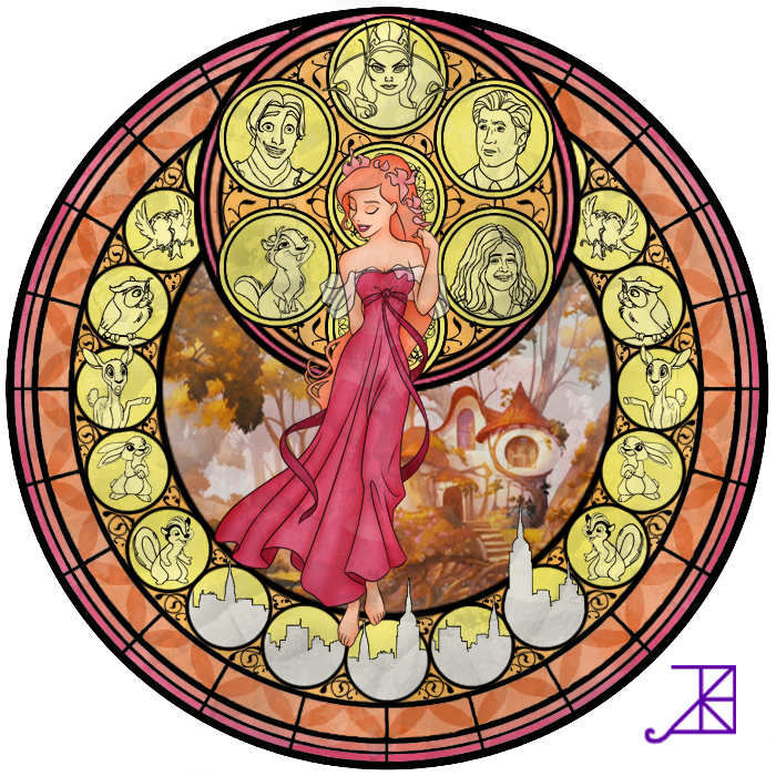 Stained Glass: Giselle