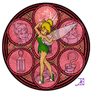 Stained Glass: Tinkerbell -Version 1-
