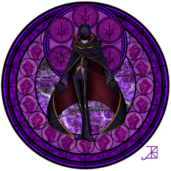 Commission: Stained Glass: Lelouch