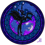Stained Glass: Nightmare Moon
