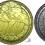 Celestia-Luna Coin Render