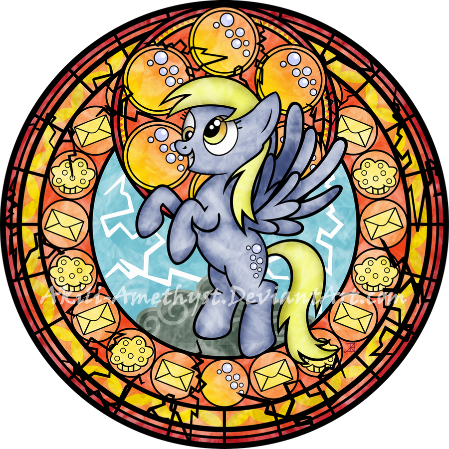 Stained Glass: Derpy Hooves