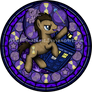 Stained Glass: Doctor Hooves -Vector-