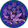 Stained Glass: Twilight's Coronation -vector-