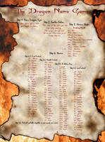 The Dragon Name Game