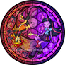Stained Glass: Between Day and Night -Vector-