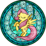 Stained Glass: Fluttershy -Remastered-