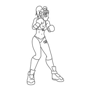 GIF PRACTICE: Punching Kyda