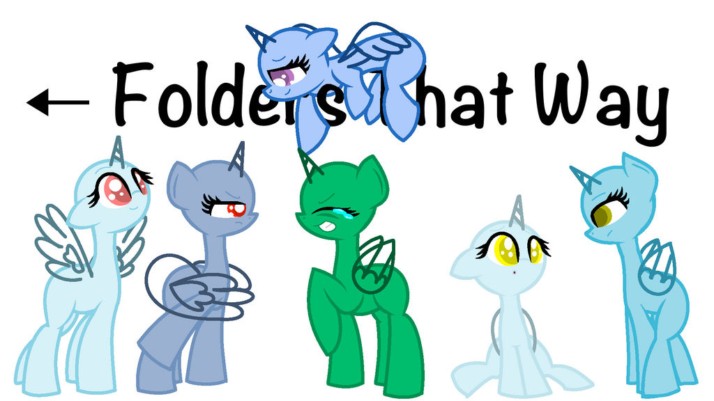 Base #50: Folders That Way by MlpStarswirl on DeviantArt