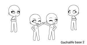 Character Gacha Body Base Pose - Shadowmoon Wallpaper