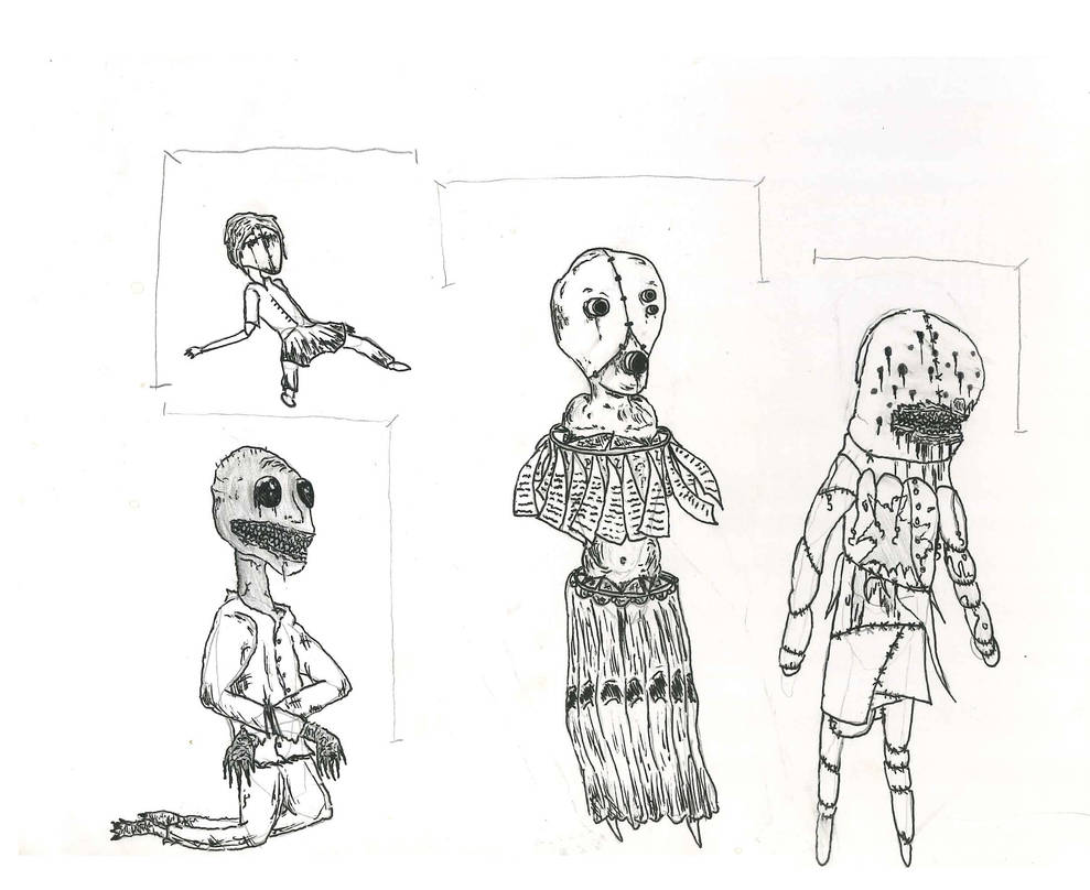 Horror Figures by MisterMannCo on DeviantArt