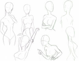 Practice with female poses