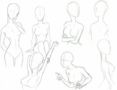 Practice with female poses