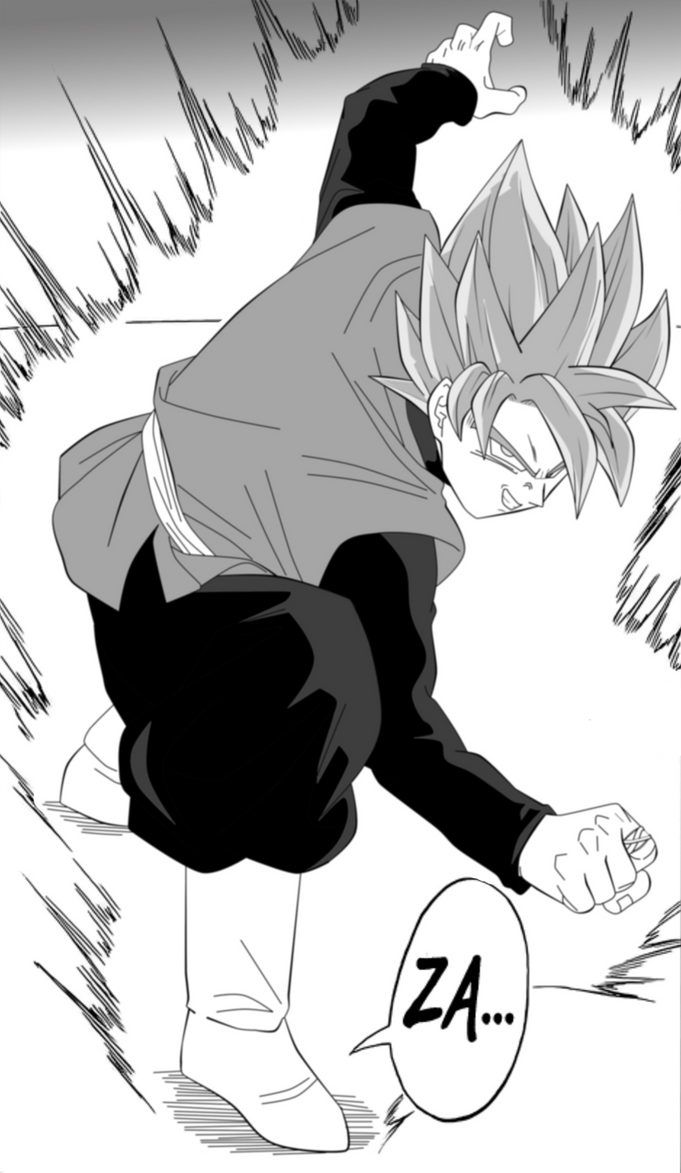 Super Saiyan Rose Manga Style By Everlastingdarkness5 On Super Saiyan Rose Manga Style By Everlastingdarkn ess5 On