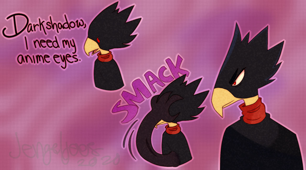 Tokoyami by jengeljoos on DeviantArt