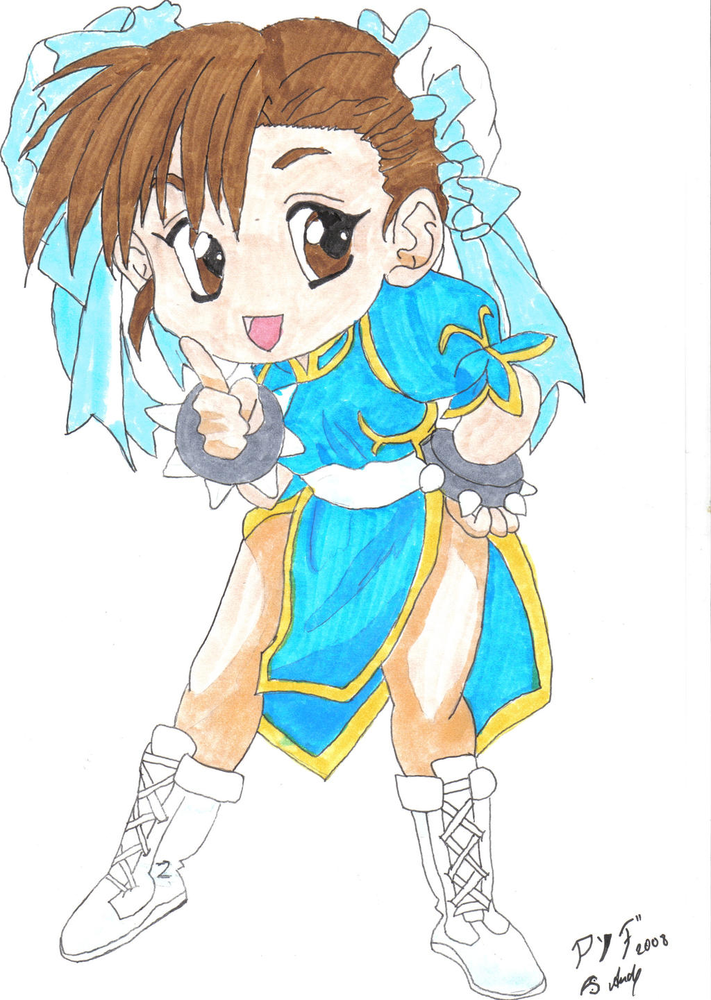 Chun Li Chibi by Isarflimmern on DeviantArt