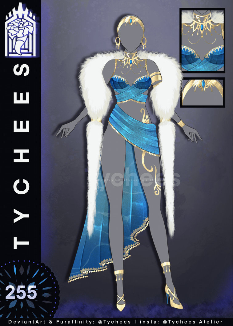 Outfit Adoptable (Auction) #255 CLOSE!!! by Tychees on DeviantArt