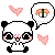 cute panda icon