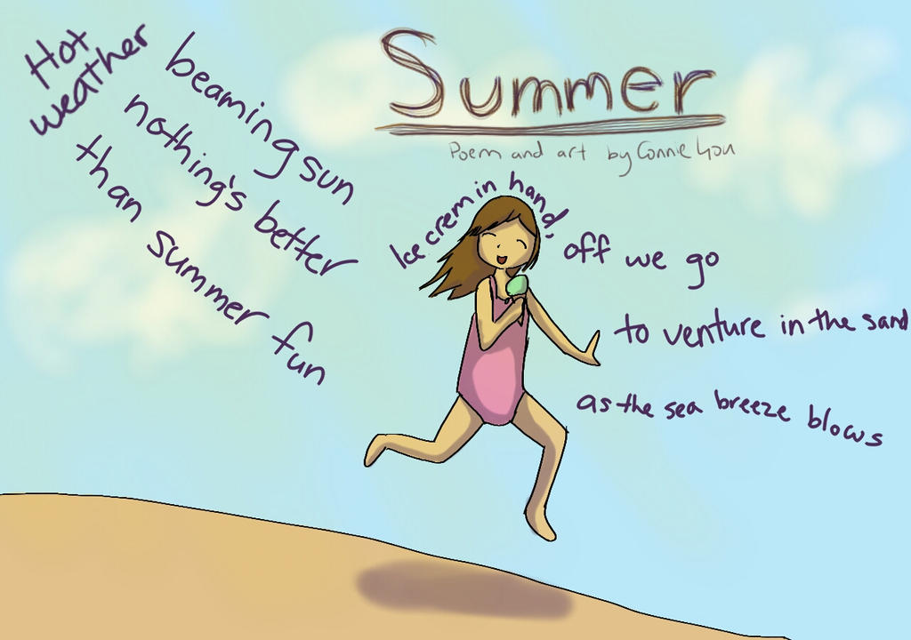 summer poem thing