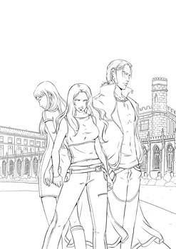 Vampire Academy cover inks