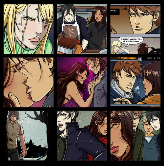 Shadow Kiss snippet grid