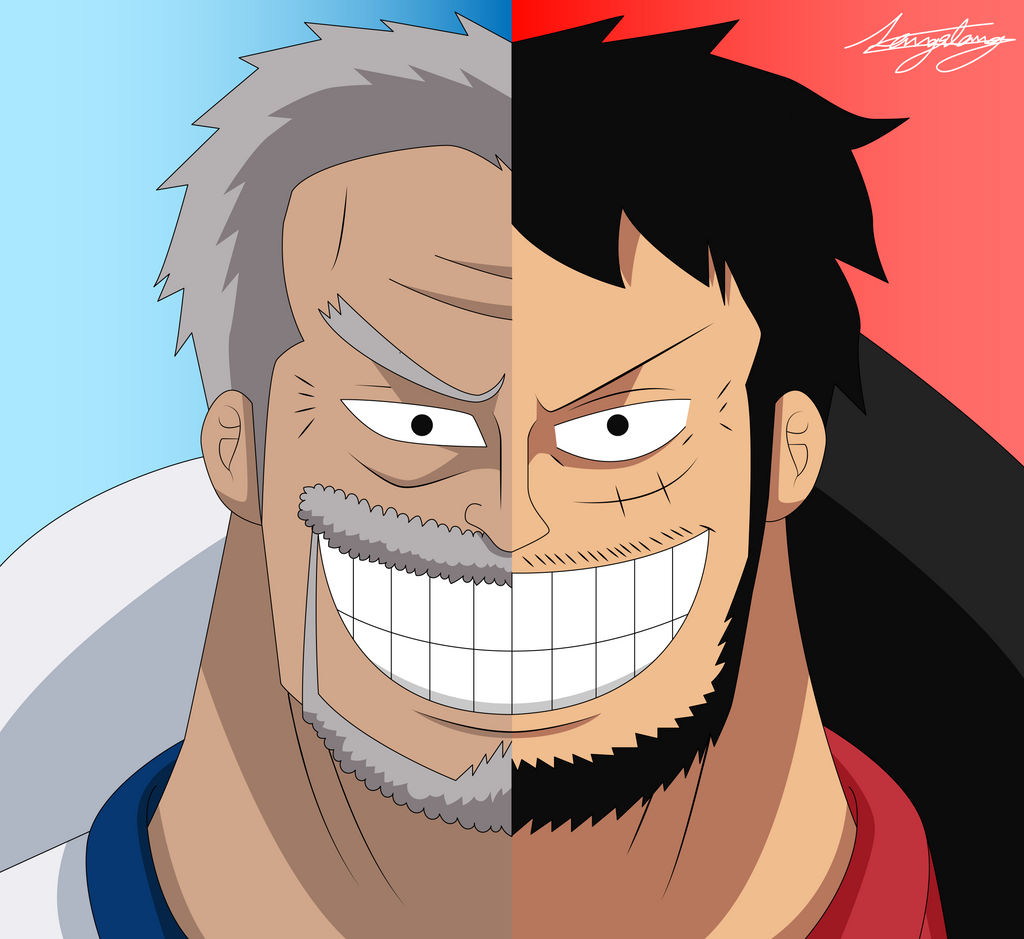 Monkey D Garp And Monkey D Luffy By Johnrap016 On DeviantArt monkey-d-garp-and-monkey-d-luffy-by-johnrap016-on-deviantart