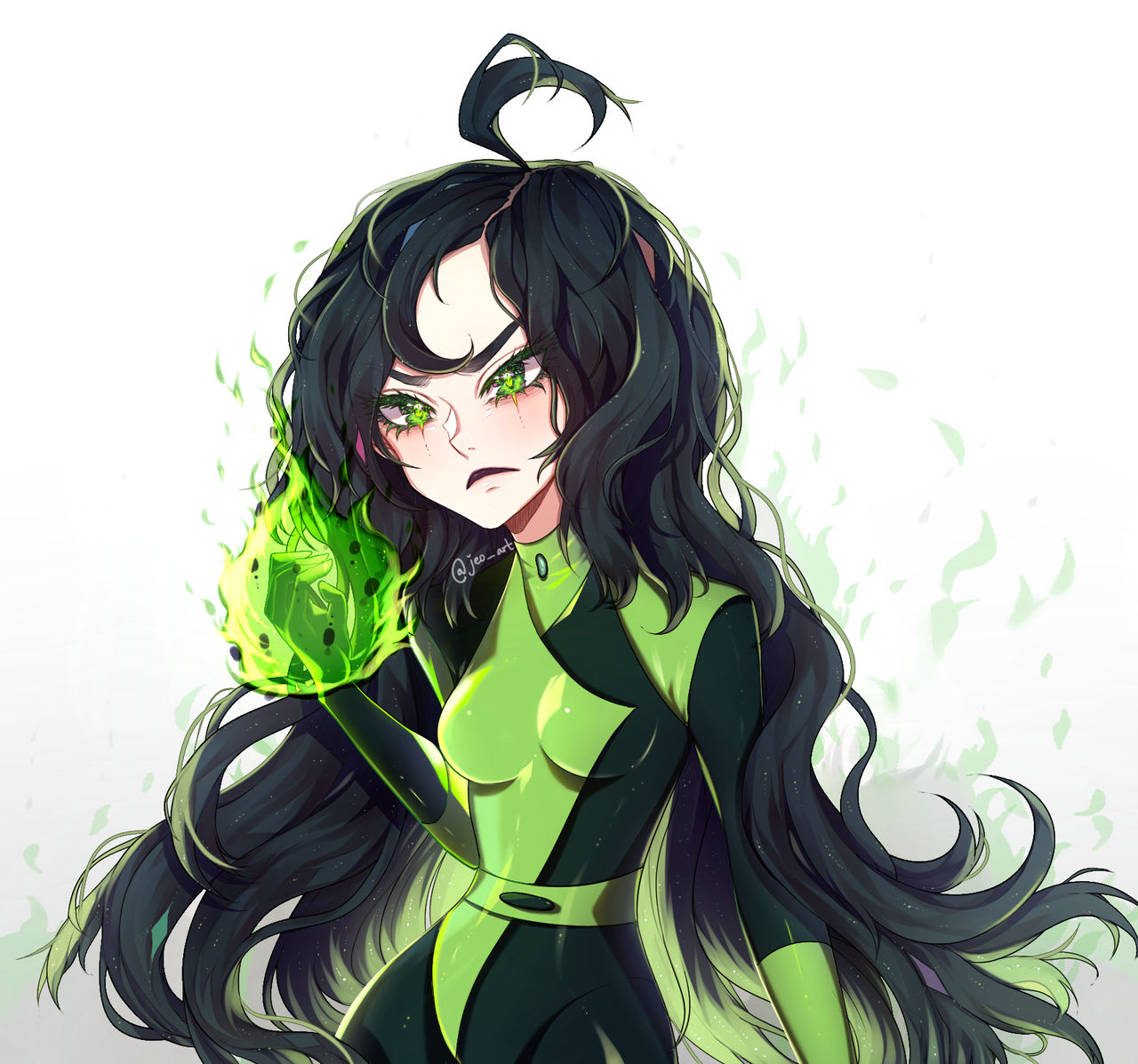 Shego from kim possible by Jeo-art on DeviantArt