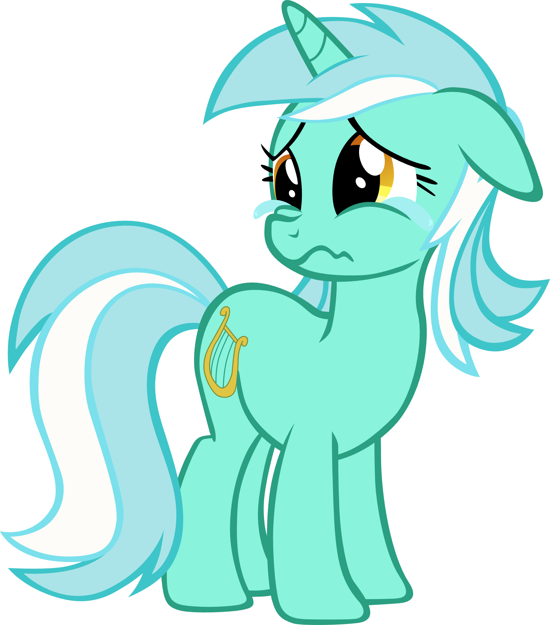 No, don't cry, Lyra...it's too sad...